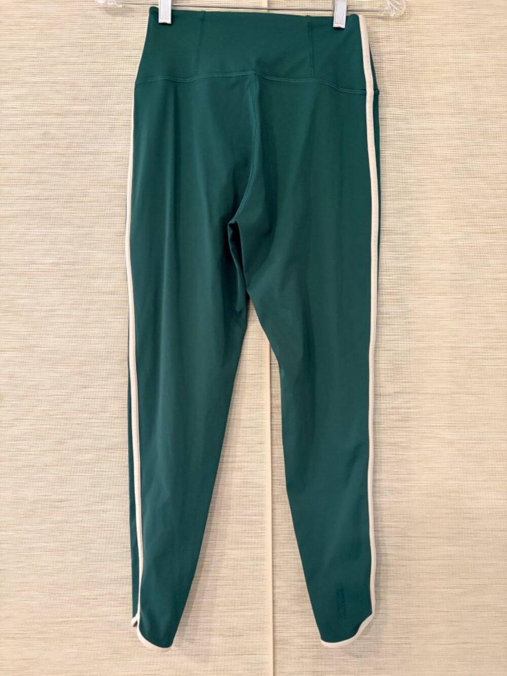 Spiritual Gangster Marley 7/8 Leggings Small Retro Green Cream Piping High Rise